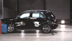 Le Mercedes GLE obtient cinq étoiles aux crash-tests Euro NCAP