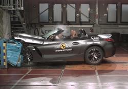 Le BMW Z4 obtient cinq étoiles aux crash-tests Euro NCAP