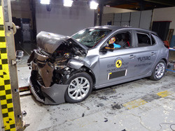 L'Opel Corsa obtient quatre étoiles sur cinq possibles aux crash-tests Euro NCAP