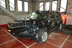 La Jeep Renegade obtient trois étoiles sur cinq  possibles aux crash-tests Euro NCAP