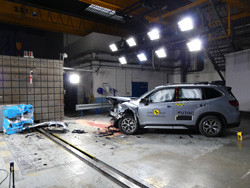 Le Subaru Forester obtient cinq étoiles aux crash-tests Euro NCAP