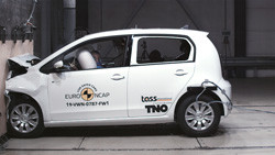 La Seat Mii obtient trois étoiles sur cinq possibles aux crash-tests Euro NCAP