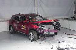 Le MG HS obtient cinq étoiles aux crash-tests Euro NCAP