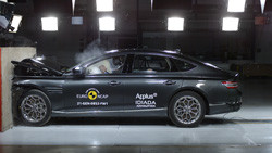 La Genesis G80 obtient cinq étoiles aux crash-tests Euro NCAP