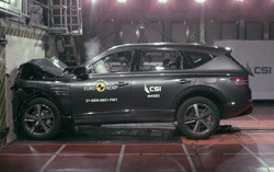 Le Genesis GV80 obtient cinq étoiles aux crash-tests Euro NCAP