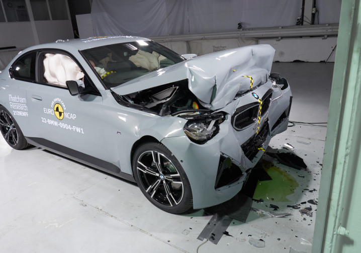 La BMW Série 2 Coupé obtient quatre étoiles sur cinq possibles aux crash-tests Euro NCAP
