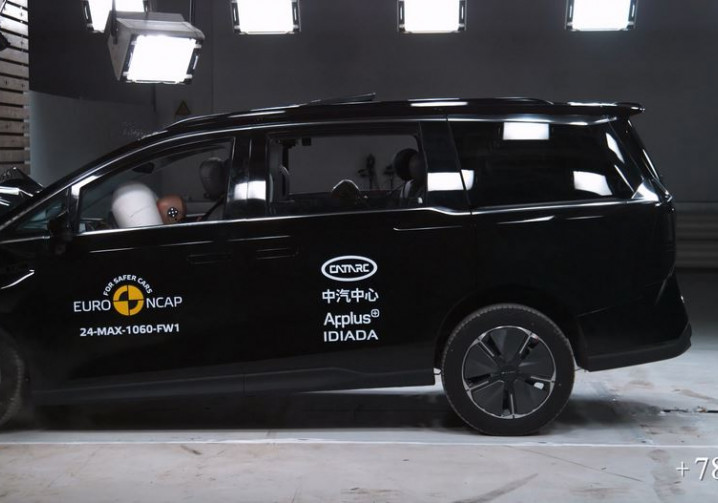Le grand monospace électrique Maxus Mifa 7 obtient cinq étoiles aux crash-tests Euro NCAP 2024