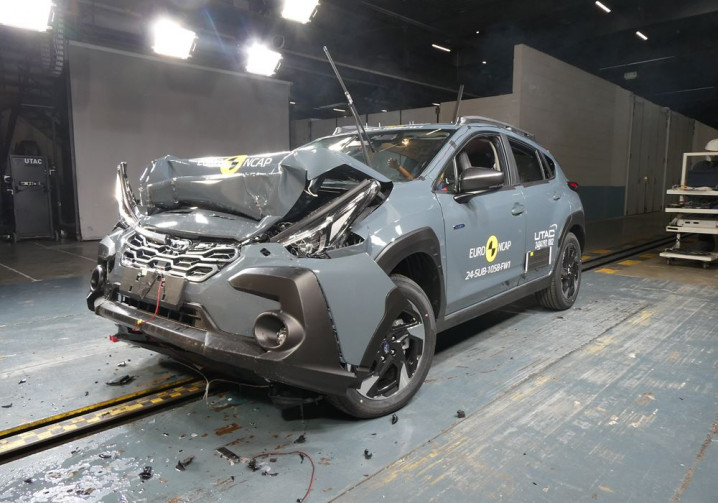 Le SUV compact Subaru Crosstrek obtient cinq étoiles aux crash-tests Euro NCAP 2024