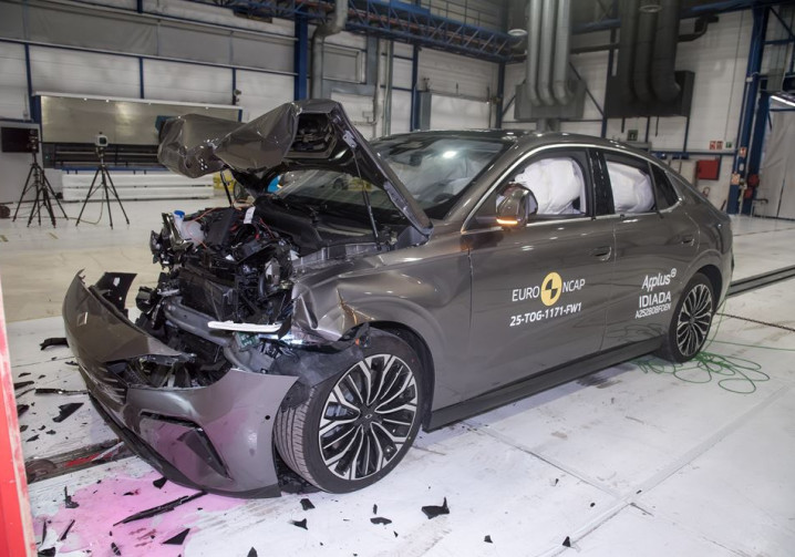 La berline électrique Togg T10F obtient cinq étoiles aux crash-tests Euro NCAP 2025