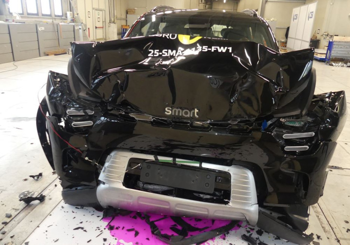 Le SUV électrique Smart 5 obtient cinq étoiles aux crash-tests Euro NCAP 2025