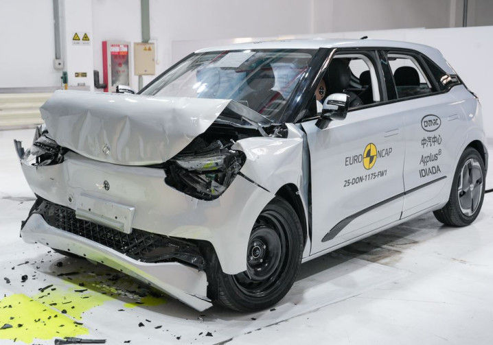 La petite citadine électrique Dongfeng Box obtient trois étoiles sur cinq possibles aux crash-tests Euro NCAP 2025