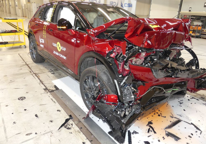 Le SUV électrique de taille intermédiaire Cadillac Optiq obtient cinq étoiles aux crash-tests Euro NCAP 2025