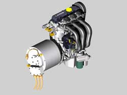 Lotus développe un petit moteur 3 cylindres pour alimenter un moteur électrique