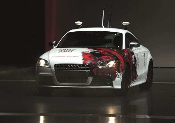 Le projet "Audi Urban Mobility" teste les systèmes d’aide au conducteur du futur