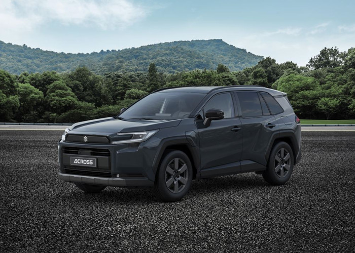Le SUV polyvalent de taille intermédiaire Suzuki Across affiche un design robuste