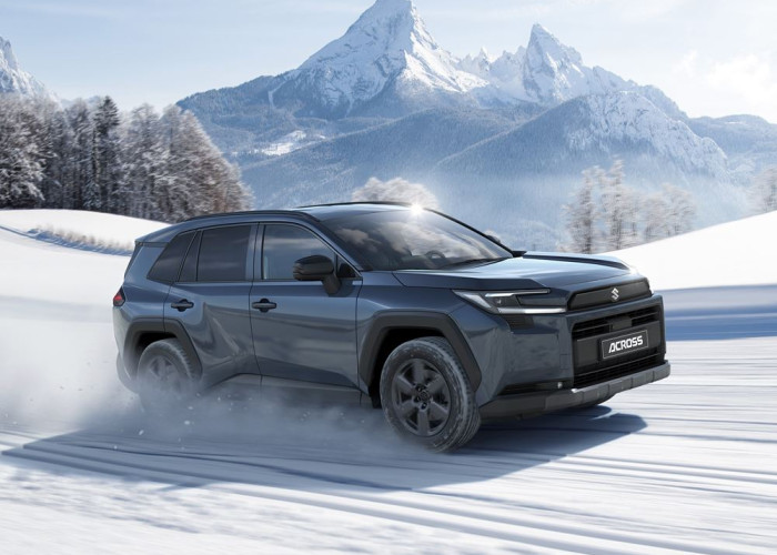 Le SUV polyvalent de taille intermédiaire Suzuki Across affiche un design robuste