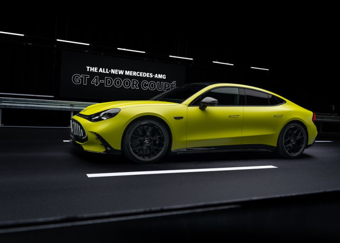 Le coupé 4 portes Mercedes-AMG GT délivre jusqu'à 1 169 ch de puissance maximale