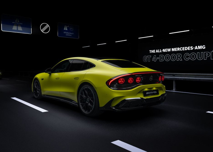 Le coupé 4 portes Mercedes-AMG GT délivre jusqu'à 1 169 ch de puissance maximale