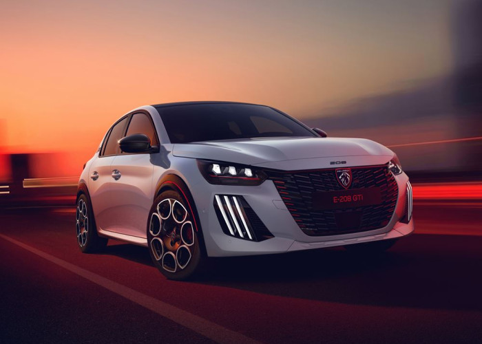 La sportive électrique Peugeot E-208 GTi abat le zéro à 100 km/h en 5,5 secondes