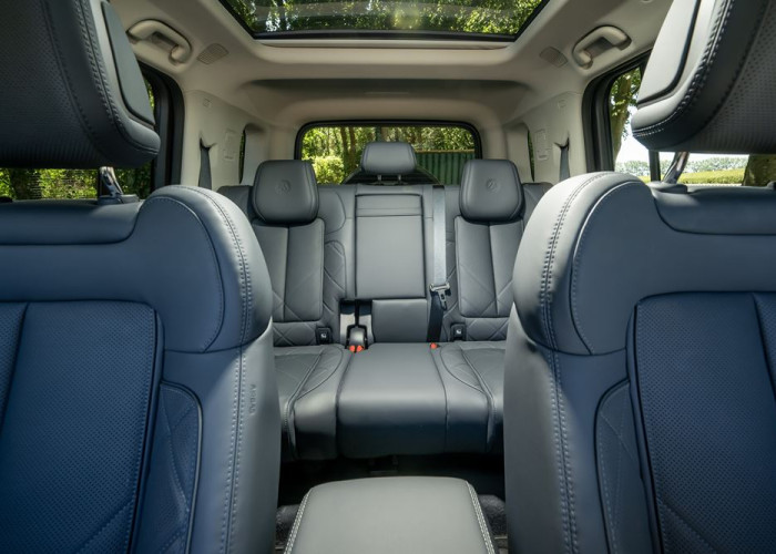 Le SUV Denza Bao 5 hybride rechargeable développe une puissance cumulée de 544 ch