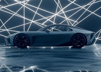 Le Lexus LFA Concept est un concept de voiture de sport électrique à batterie