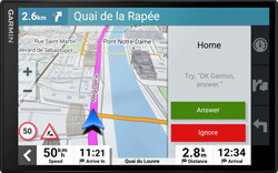 Le GPS Garmin Drive Smart 86 dispose d’un écran haute définition de 8 pouces