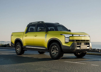 Le pick-up Nissan Frontier Pro hybride rechargeable développe un couple de 800 Nm