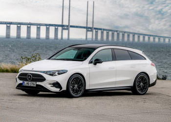 La Mercedes-Benz CLA Shooting Brake hybride 48 volts roule en électrique lorsque moins de 20 kW sont nécessaires