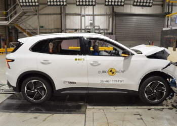 Le SUV compact électrique MG MGS5 EV obtient cinq étoiles aux crash-tests Euro NCAP 2025