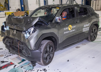 Le SUV compact électrique Toyota Urban Cruiser crédité de quatre étoiles sur cinq possibles aux crash-tests Euro NCAP 2025