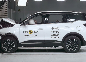 Le SUV compact Ebro s700 crédité de cinq étoiles aux crash-tests Euro NCAP 2025