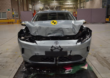 La MG MG4 électrique obtient cinq étoiles aux crash-tests Euro NCAP 2025
