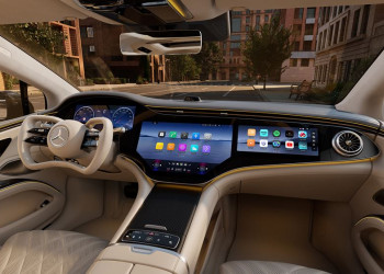 La technologie de direction steer-by-wire permet un volant plus plat