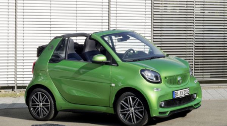 SMART Fortwo Cabriolet Electric Drive 82 BA Greenflash